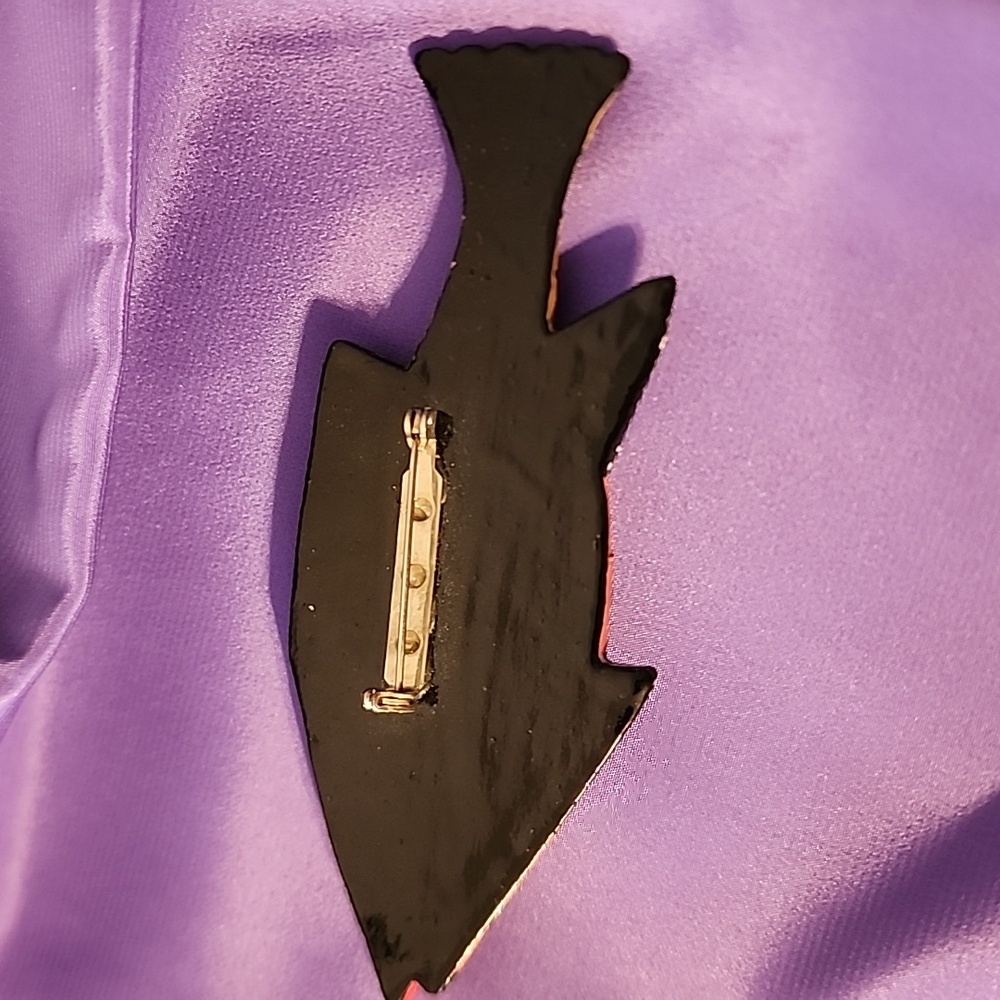 HANDCRAFTED Fish Pin - Picture 2 of 5